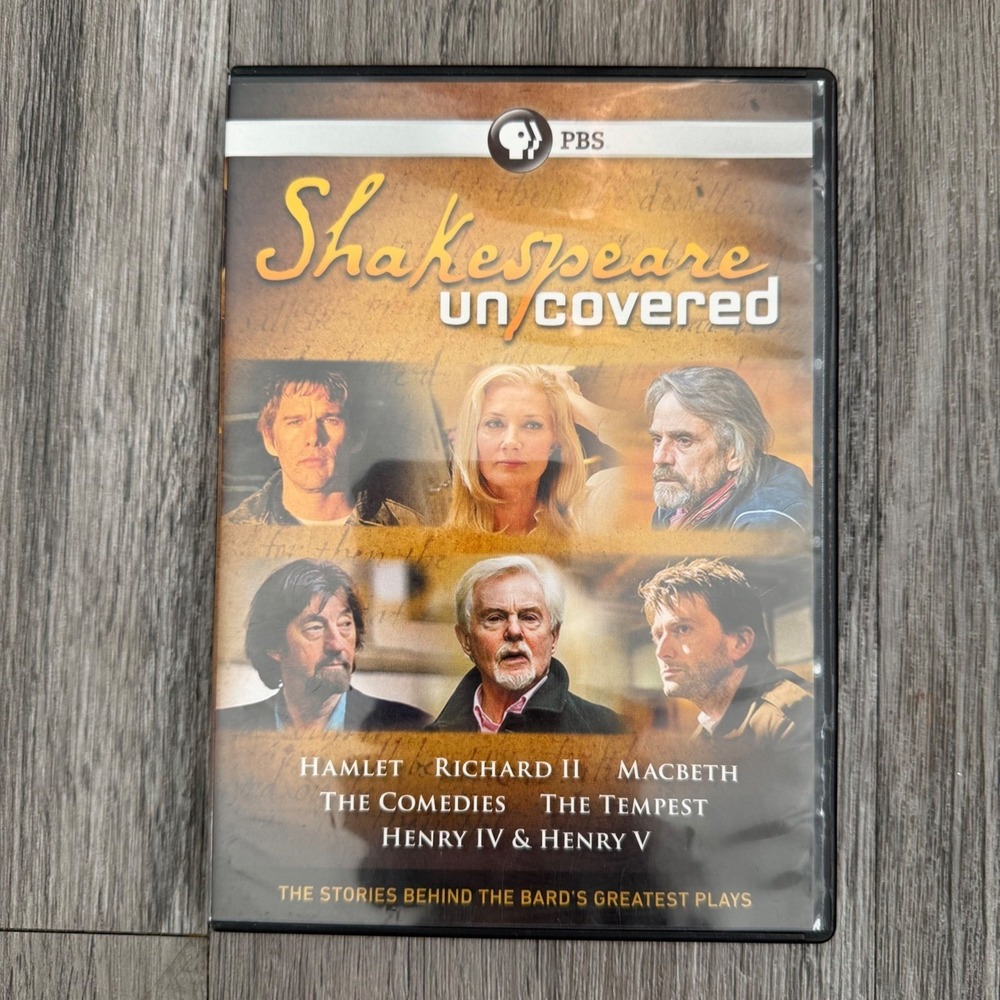 PBS Shakespeare Uncovered Series 1 DVD 2-Disc Set w/ David Tennant Jeremy Irons - Picture 2 of 6